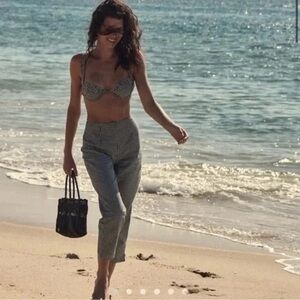 Doen 100% Cotton Gingham Roseau Pants